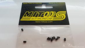 Slot Cars: SLOT SCALEXTRIC MITOOS RACING LAB 10X TORNILLO ESPARRAGO ALLEN M2,5 REF. M334